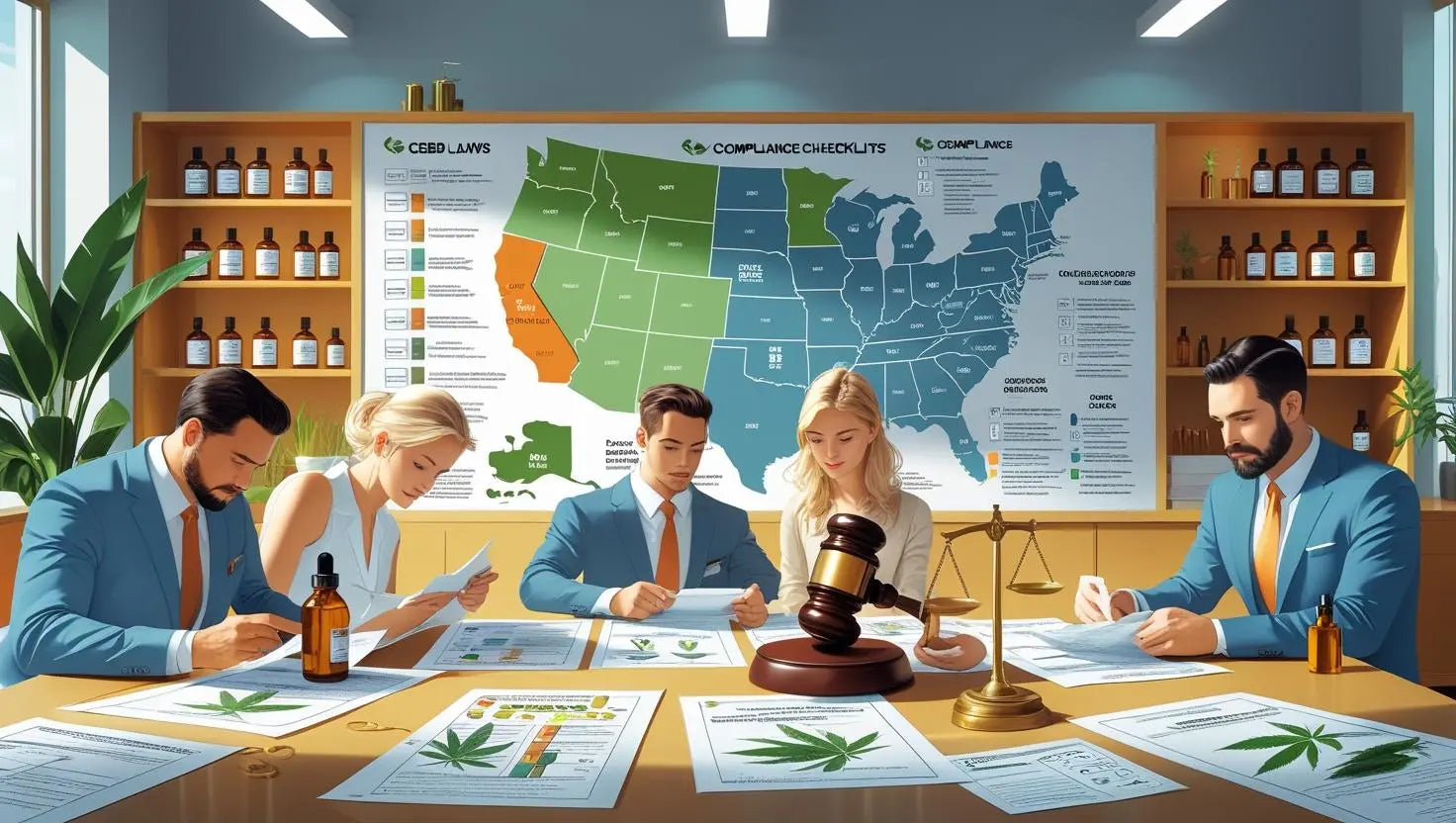 Legal Landscape of CBD Flower and Products Production