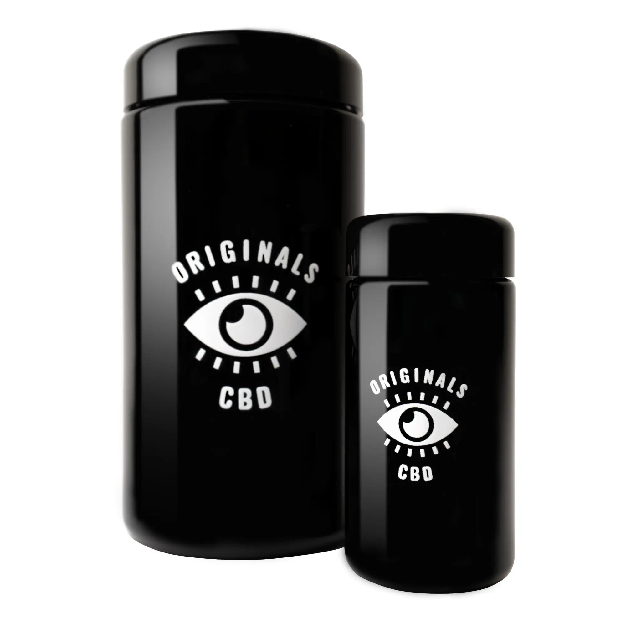 Pot de rangement en verre violet Miron